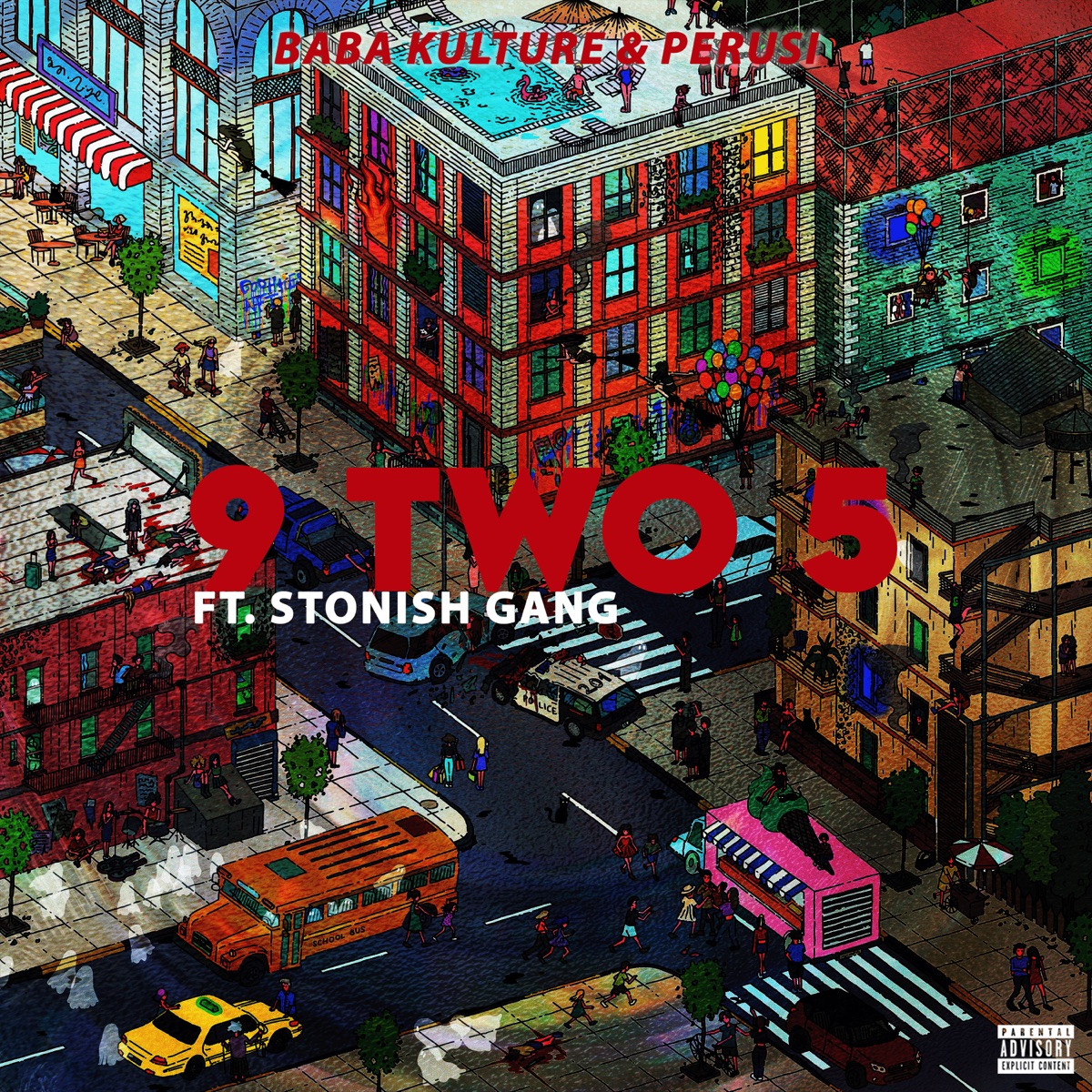 9TWO5 (feat. Stonnish Gang) - Single by Zero Bandits album cover