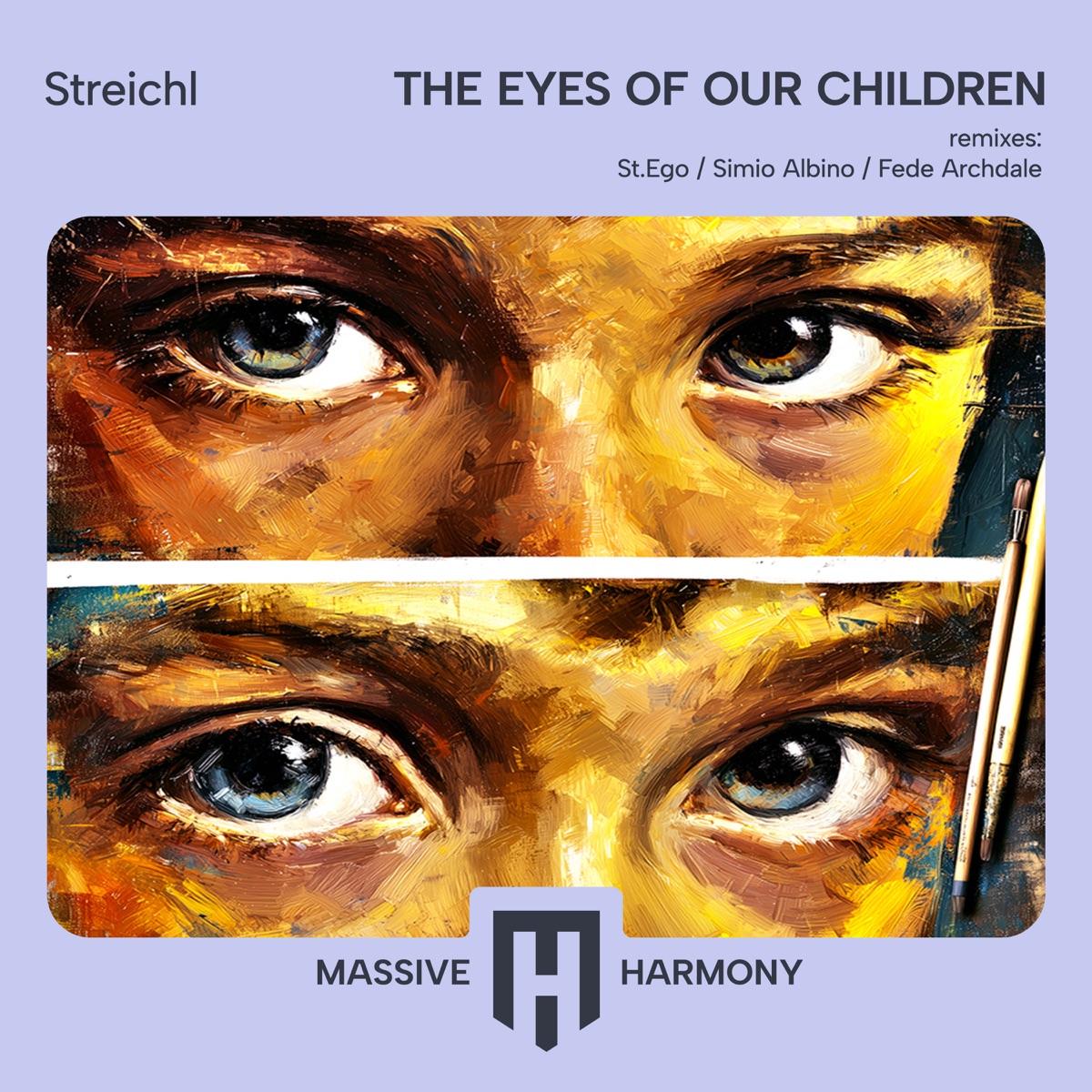The Eyes of Our Children by Streichl, Fede Archdale & Simio Albino album cover