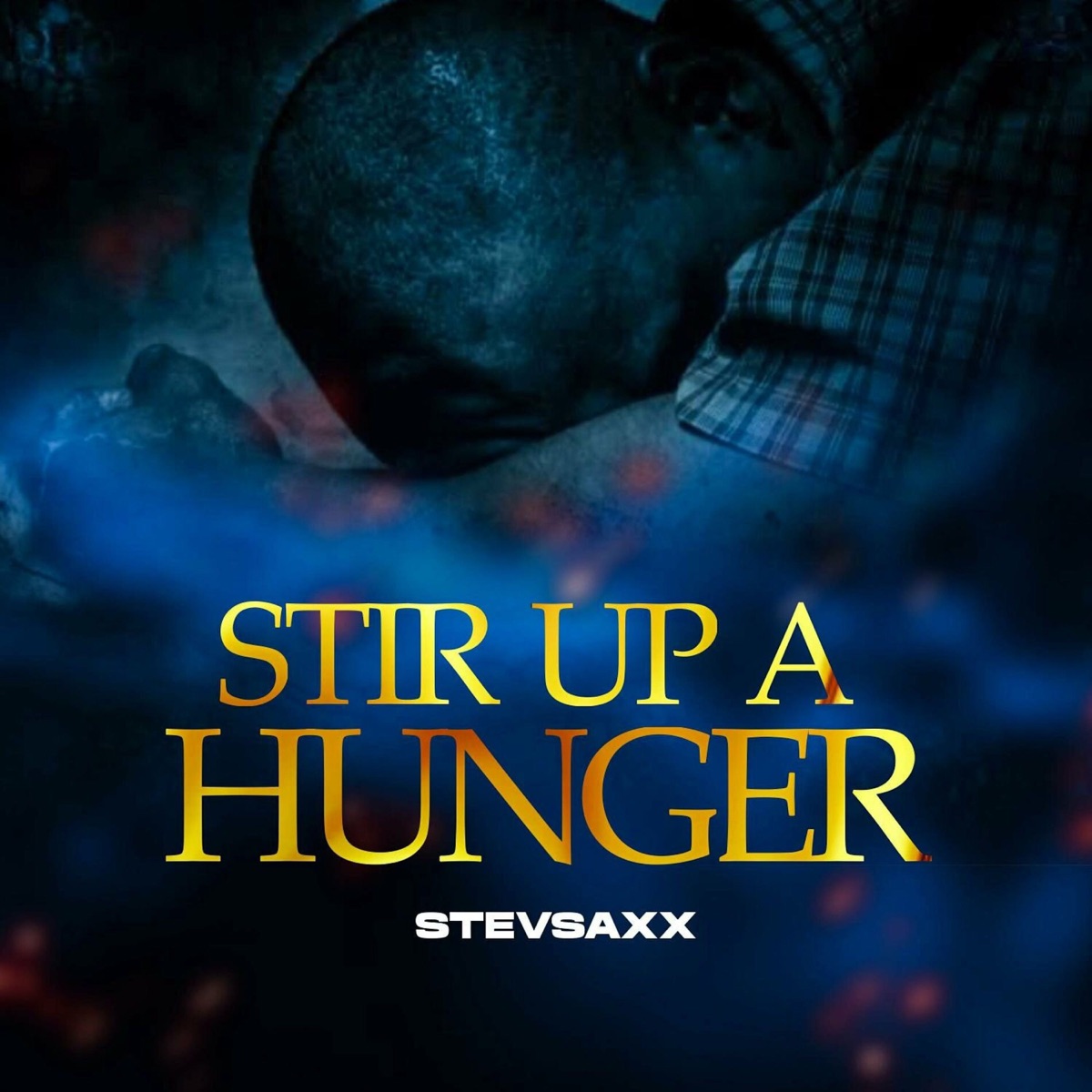 Stir up a hunger - Single by Stevsaxx album cover
