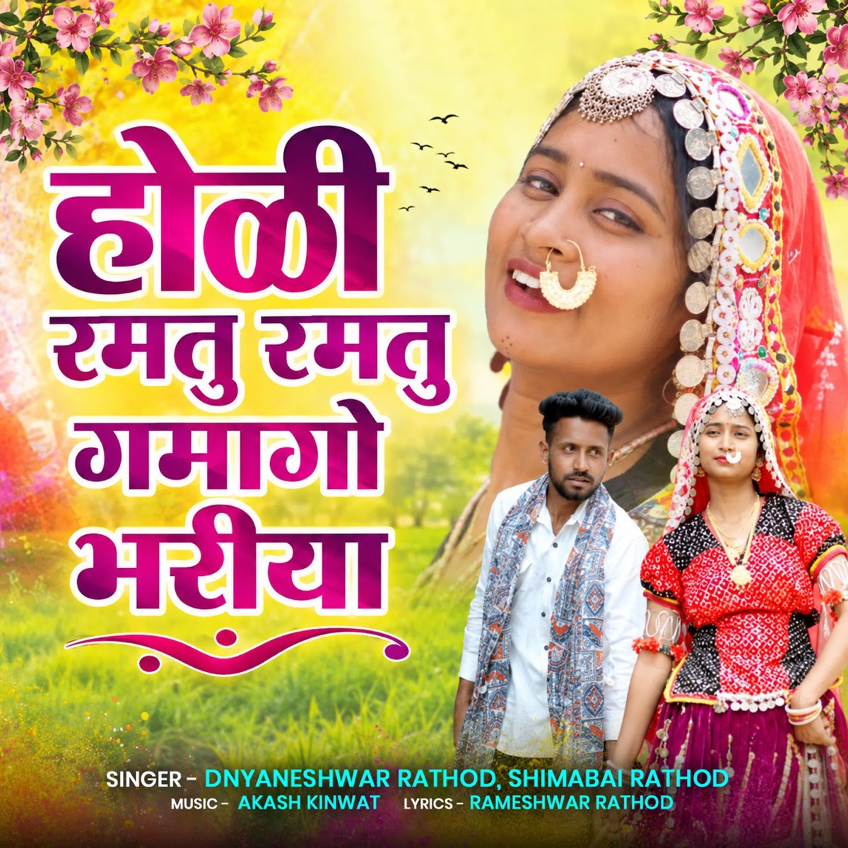Holi Ramtu Ramtu Gamago Bhariya - Single by Dnyaneshwar Rathod & Shimabai Rathod album cover
