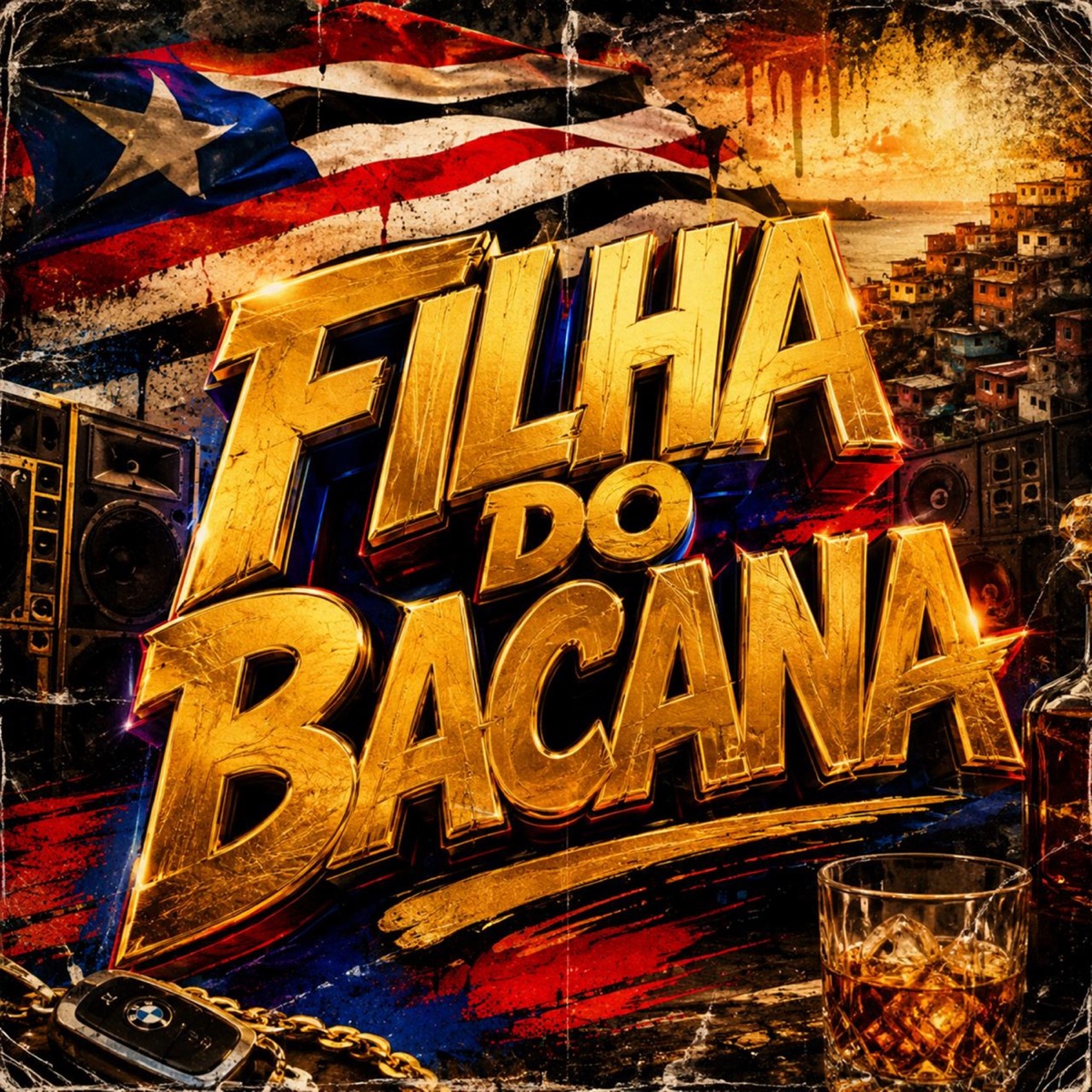 FILHA DO BACANA (feat. DJ RK faixa preta & DJ Felps 22) - Single by Mc Bocao album cover