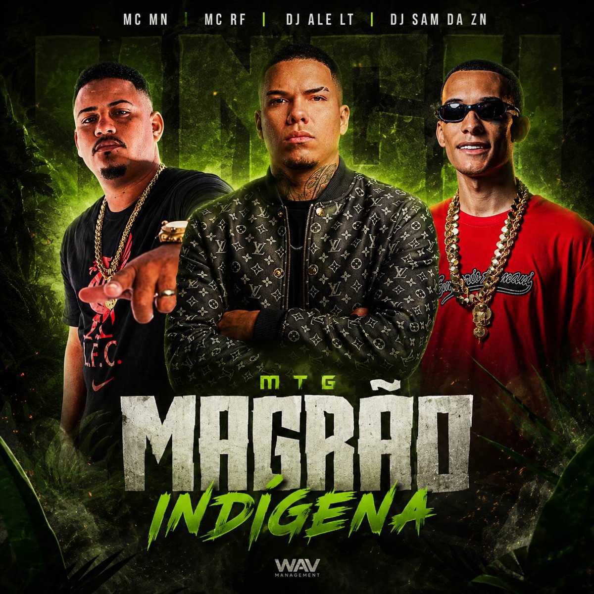 MTG Magrão Indígena - Single by MC MN, mc rf, DJ Ale LT & dj sam da zn album cover