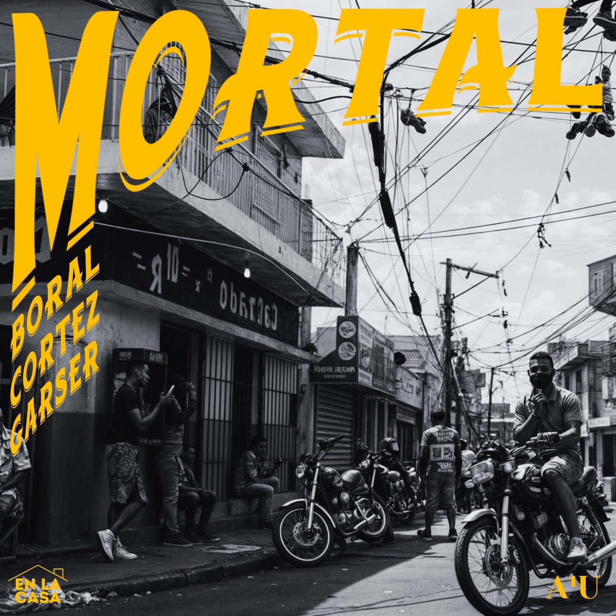 Mortal (feat. Andy Garser) - Single by Boral MX album cover