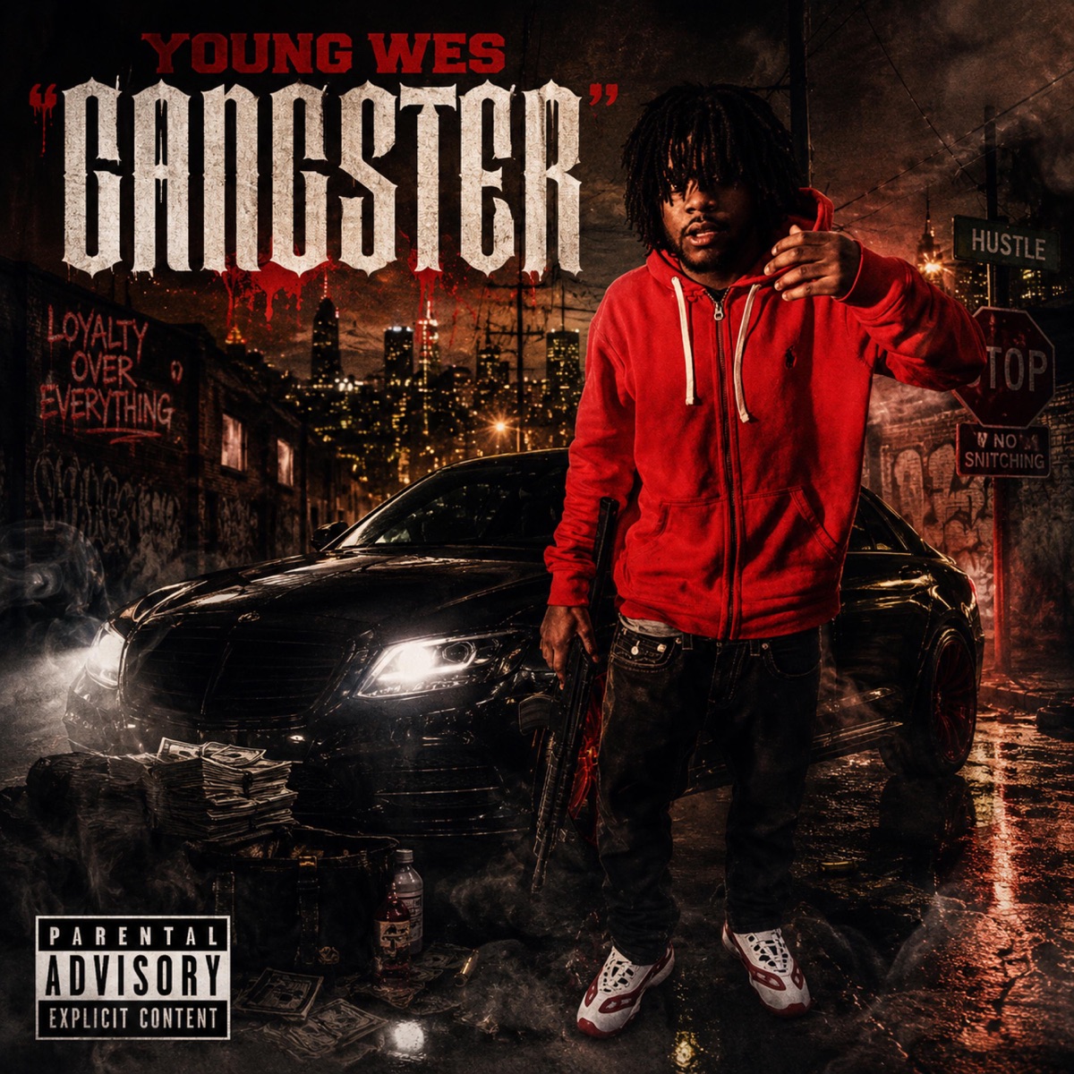 Gangster - Single by Young Wes album cover