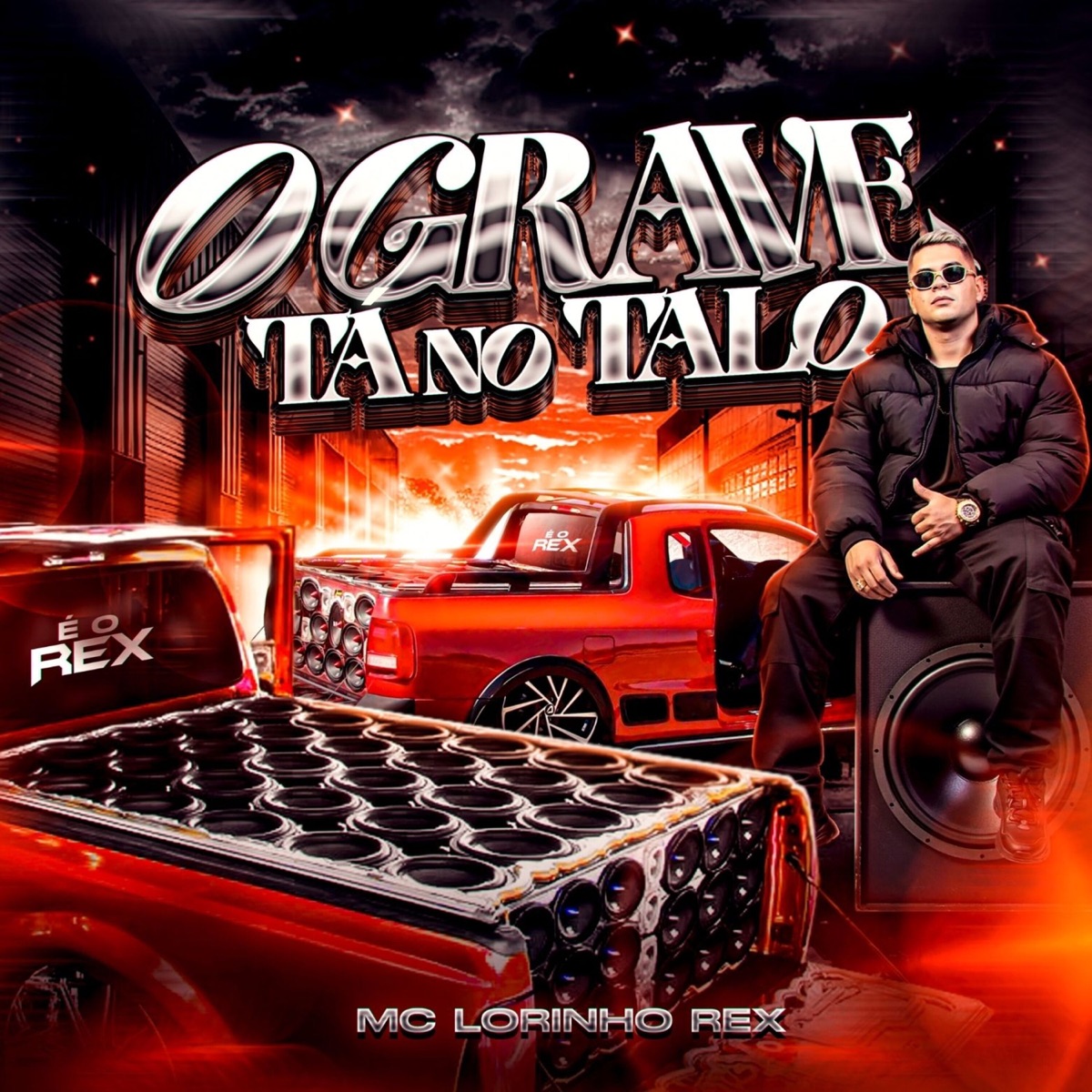 O Grave Tá no Talo - Single by MC Lorinho Rex album cover