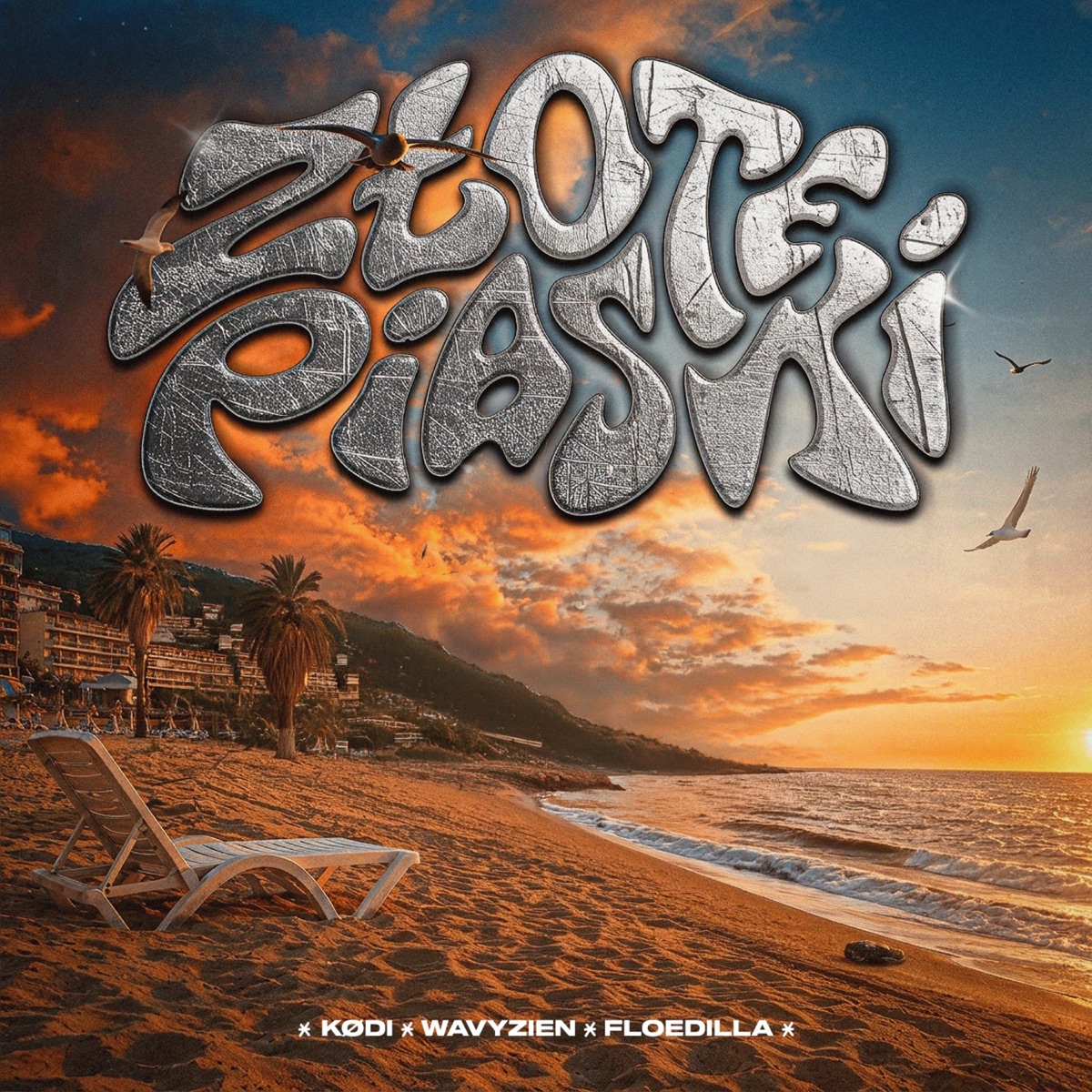 Złote Piaski - Single by KøDi, wavyzien & FloeDilla album cover