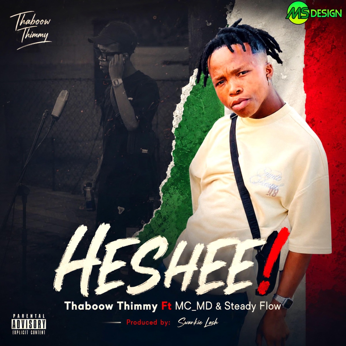 HESHEE!(Kitsena) (feat. MC_MD & Steady_Flow) - Single by Thaboow_Thimmy album cover