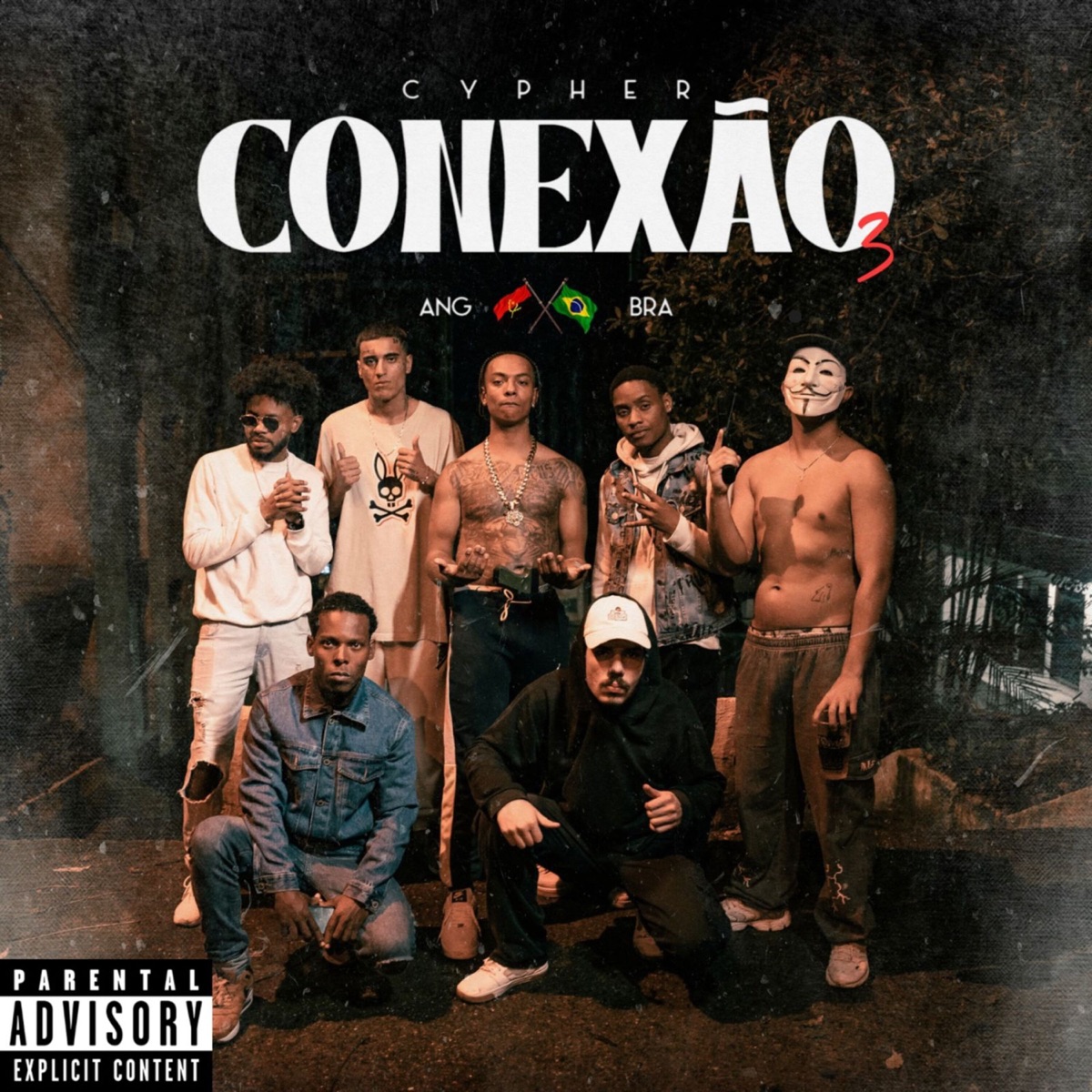 Conexão Ang X Bra 3 (feat. Lucas LK, NT, Bad Boy, Musaxi & Bruno weezy) - Single by Oficial DJ Menor JV, 6Maigol & Toninho Boladão album cover