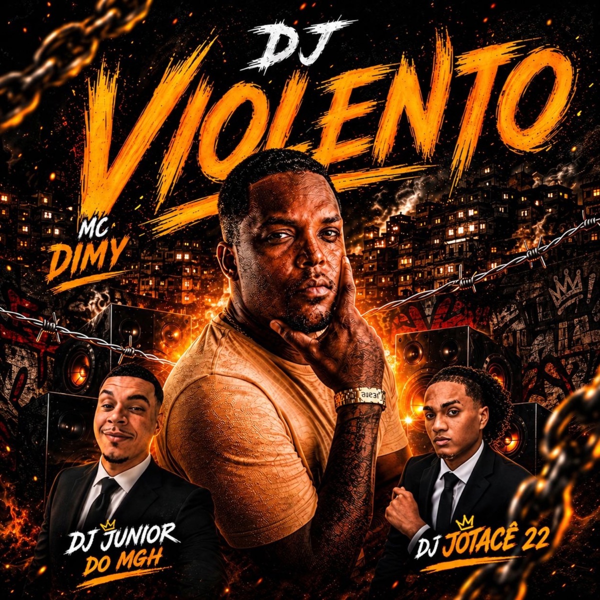 Dj Violento - Single by MC DIMY album cover