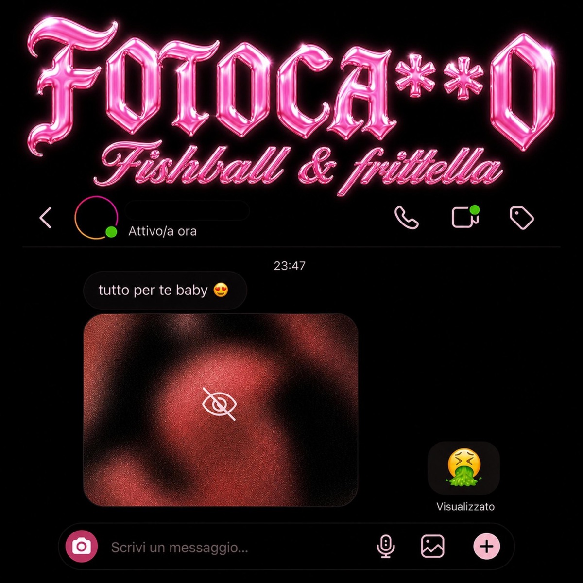 FOTOCAZZO - Single by Fishball & Frittella album cover