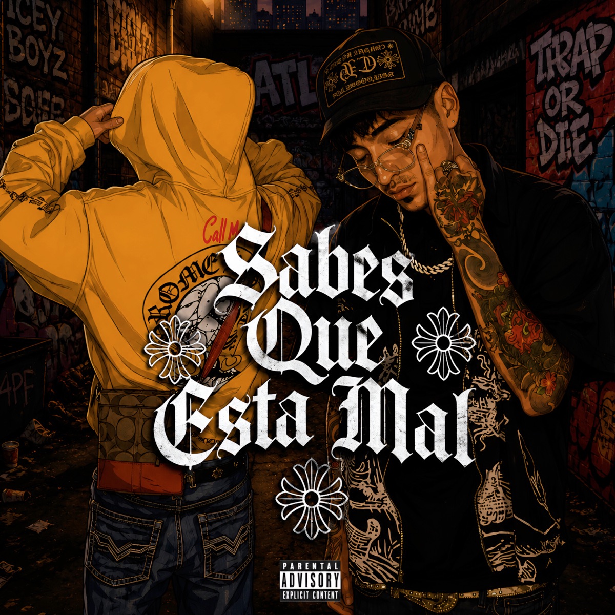 Sabes Que Esta Mal - Single by lil c0k3 & YongLove album cover