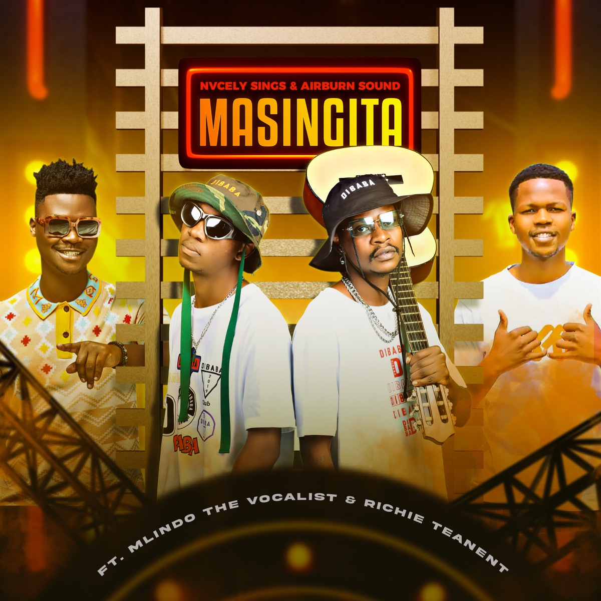 Masingita (feat. Richie Teanet, Mlindo The Vocalist) - Single by Airburn Sounds & Nvcely Sings album cover