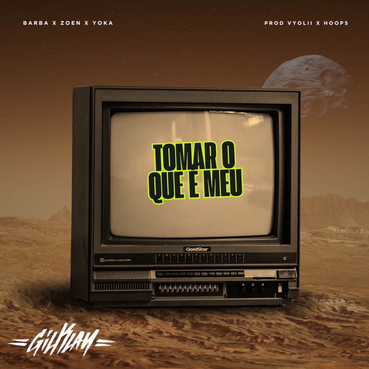 Tomar o Que é Meu - Single by Gilklan, Barba, Slim Zoen & Yoka album cover