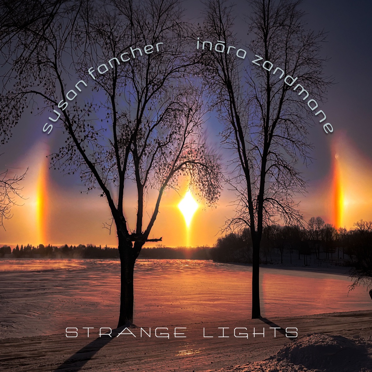 Strange Lights by Susan Fancher & Inara Zandmane album cover