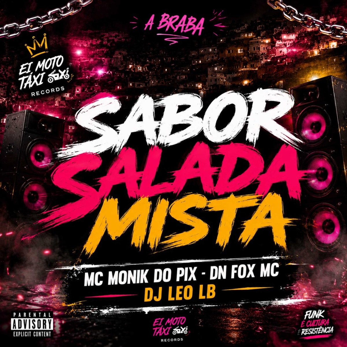 Sabor Salada Mista - Single by Mc Monik do pix, DN FOX MC & DJ LÉO LB album cover