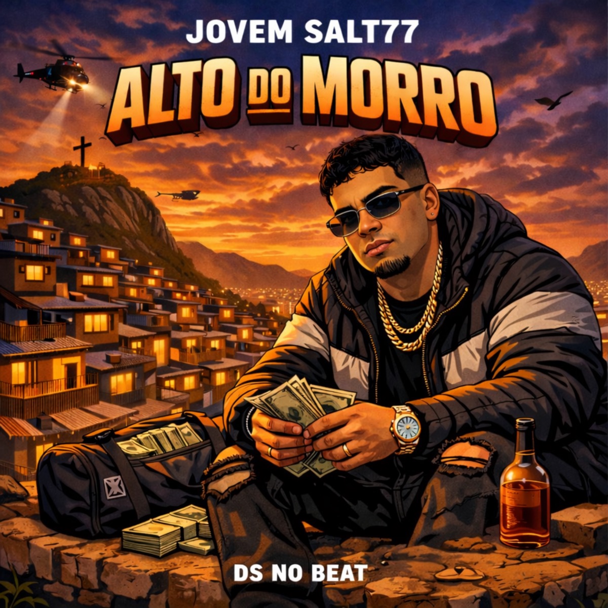 Alto do Morro - Single by Jovem Salt77 & DS no Beat album cover