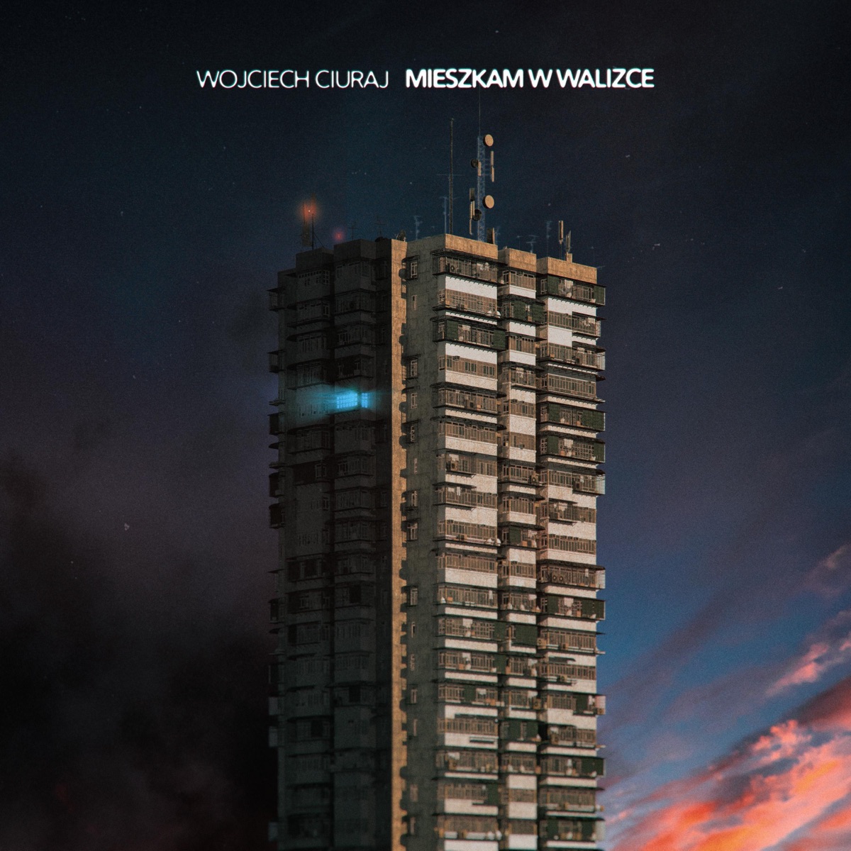Mieszkam w walizce (Radio Edit) - Single by Wojciech Ciuraj album cover