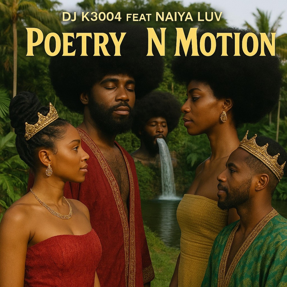 Poetry N Motion (feat. Naiya Luv) - Single by DJ K3004 album cover
