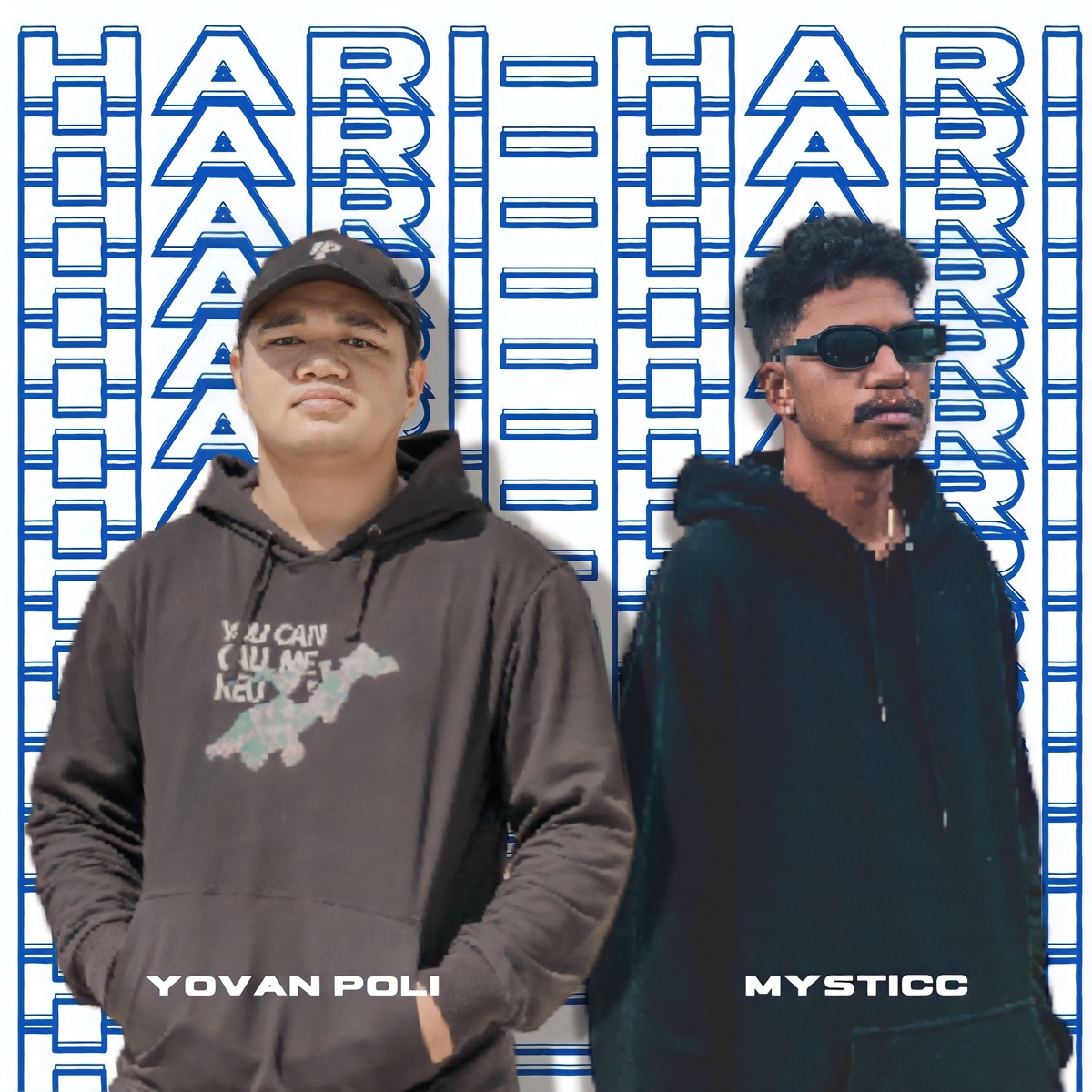 Hari-hari (feat. Mysticc) - Single by Yovan Poli album cover