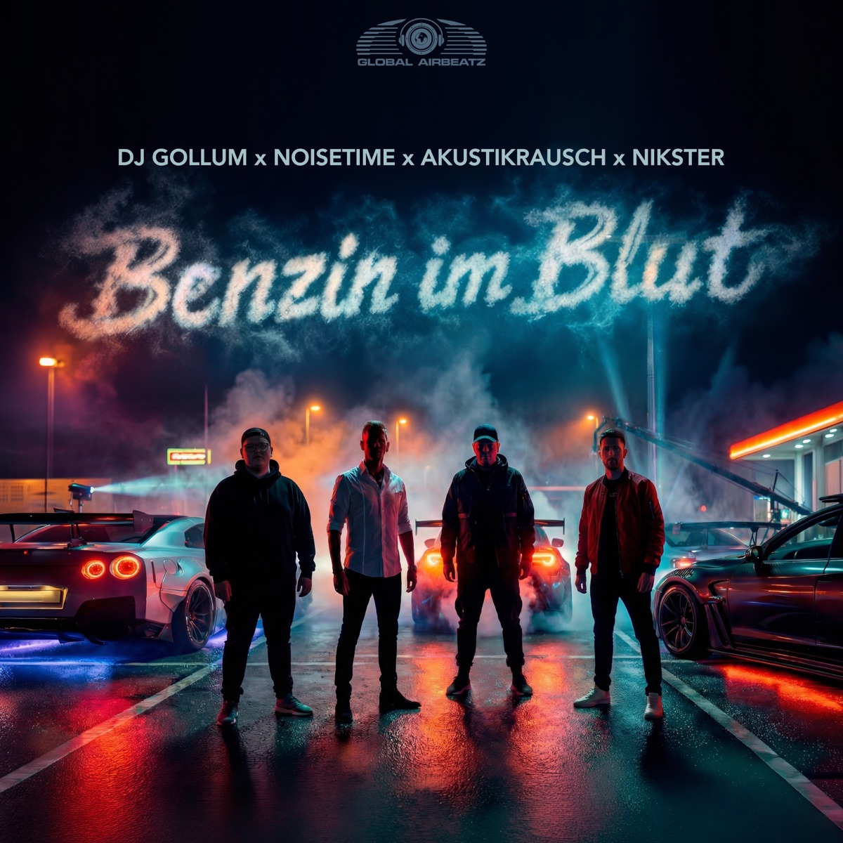Benzin im Blut (Extended Mix) - Single by DJ Gollum, NOISETIME, Akustikrausch & NIKSTER album cover