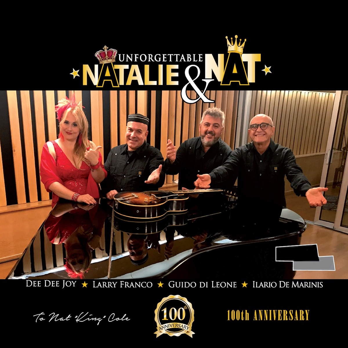 Unforgettable Natalie & Nat (To Nat King Cole 100th Anniversary) by Dee Dee Joy & Larry Franco album cover