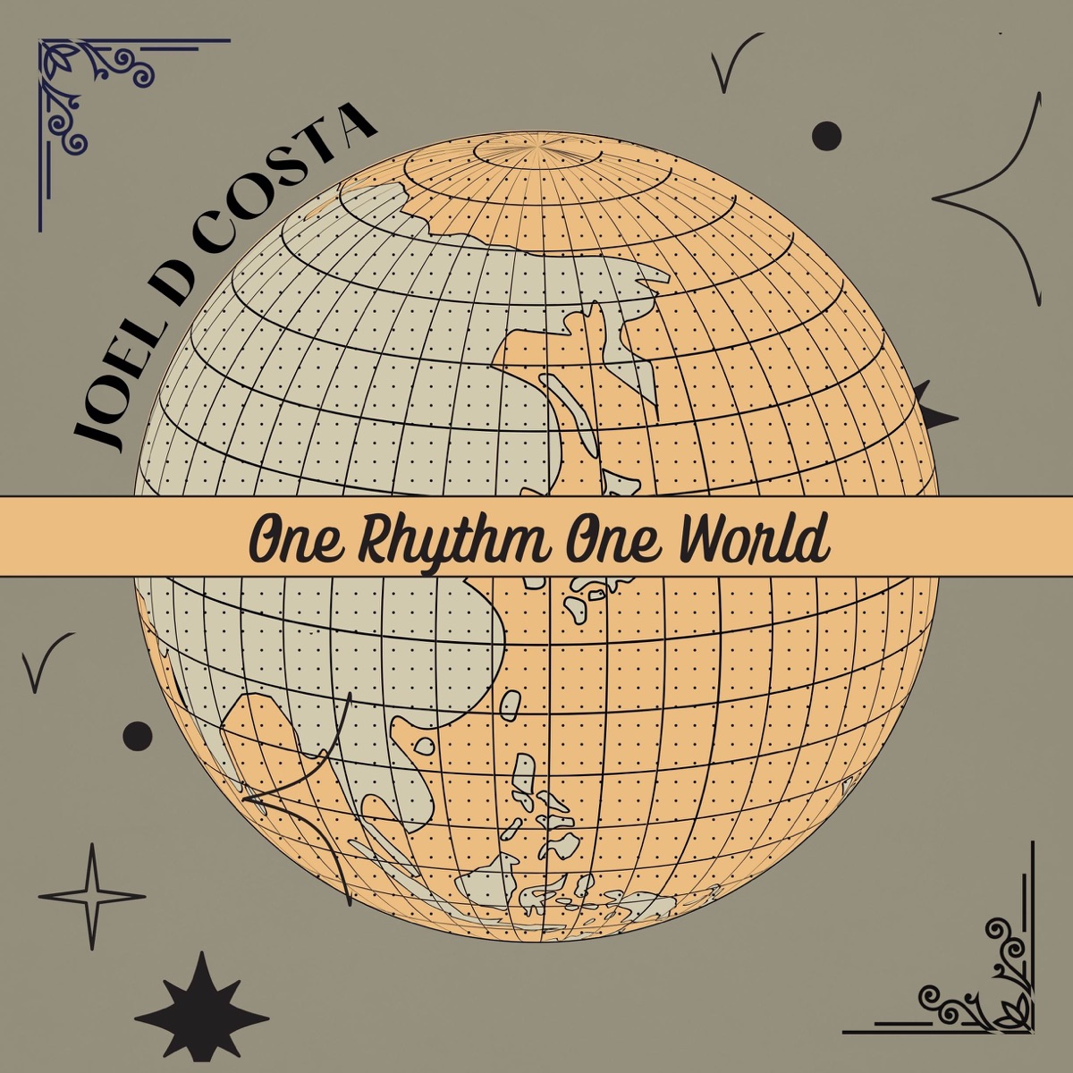 One Rhythm One World by Joel D Costa album cover