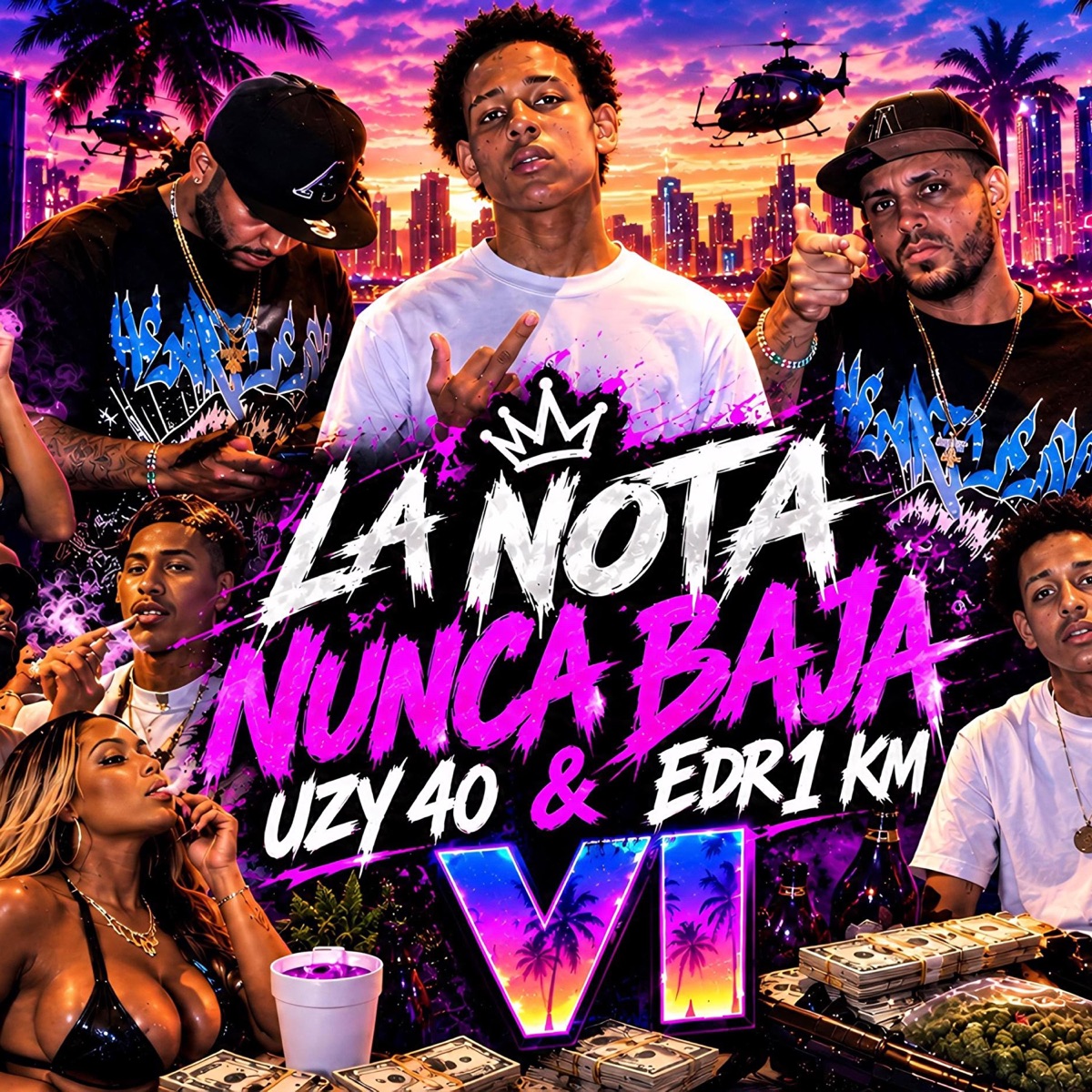 la nota nunca baja - Single by PALD3MUSIC album cover
