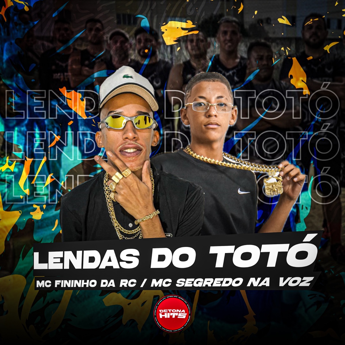 Lendas do Totó - Single by Mc Segredo na Voz & Mc Fininho Da RC album cover