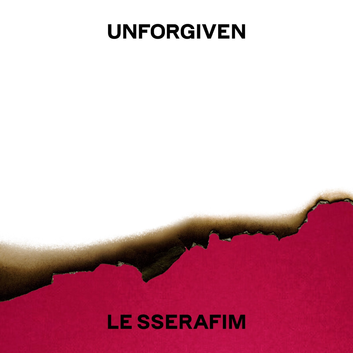 UNFORGIVEN by LE SSERAFIM album cover