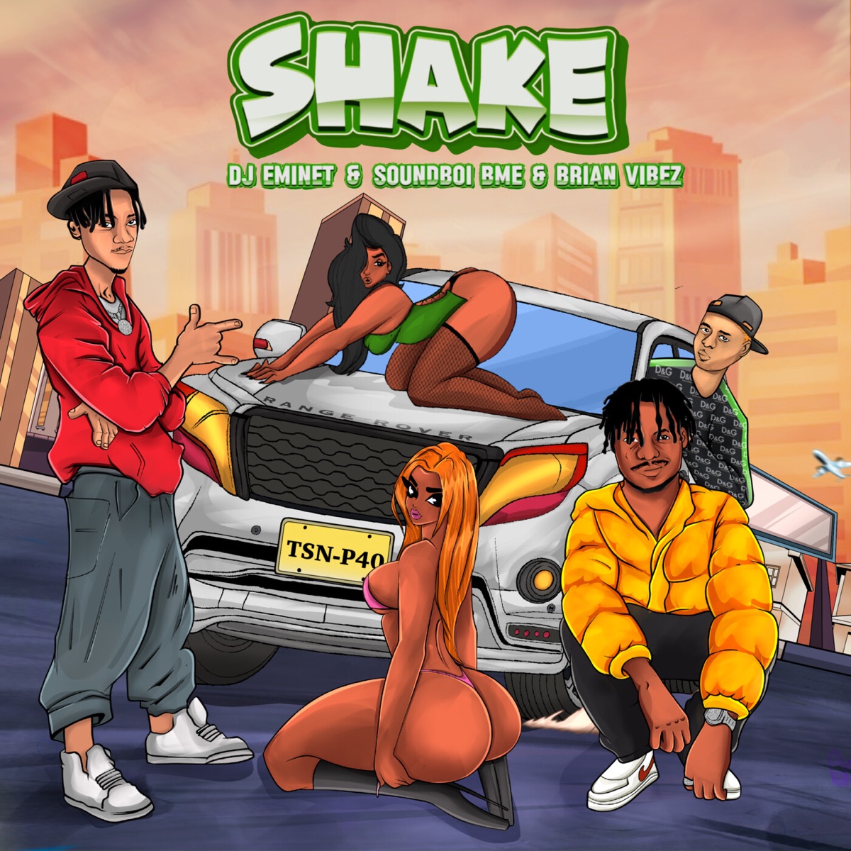Shake - Single by DJ Eminet, Soundboi BME & Brian Vibez_ album cover