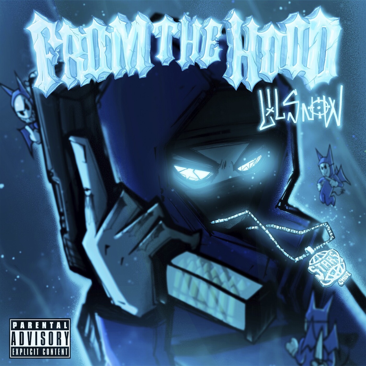 FROM THE HOOD - EP by Lil Snow album cover