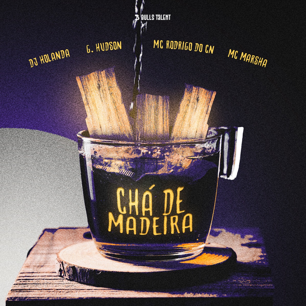 CHÁ DE MADEIRA - Single by DJ Holanda, G. Hudson, Mc Rodrigo do CN & MC MARSHA album cover