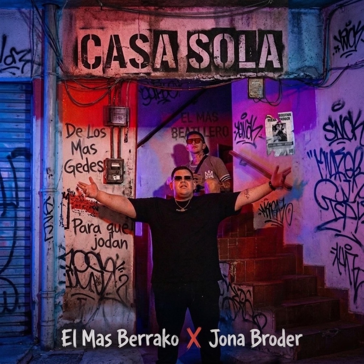 Casa sola Rkt (feat. Jona Broder) - Single by El Mas Berrako album cover