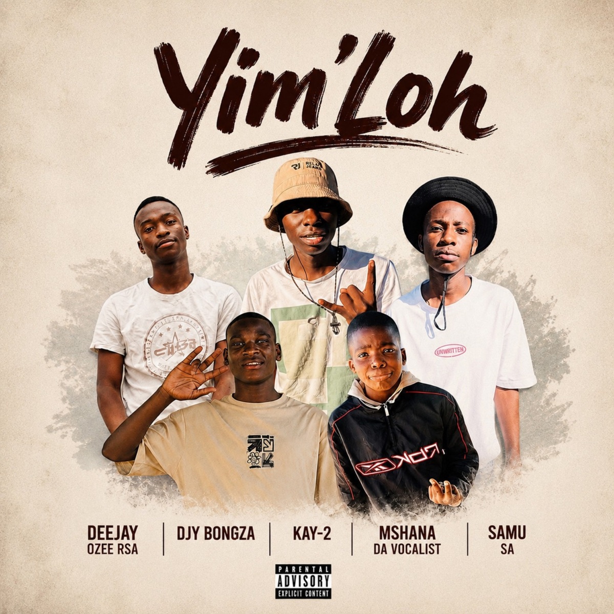 Yim'Loh - Single by Deejay Ozee rsa, Mshana Da Vocalist, Djy Bongza, Samu SA & Kay2 album cover
