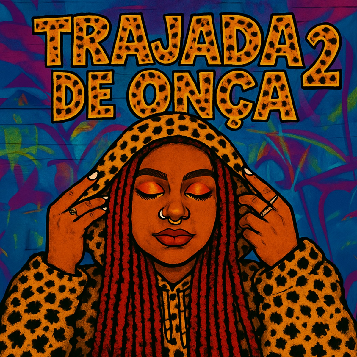 Trajada de Onça 2 (feat. prod.davi) - Single by Mc Leti & VINI BARCELLOS album cover
