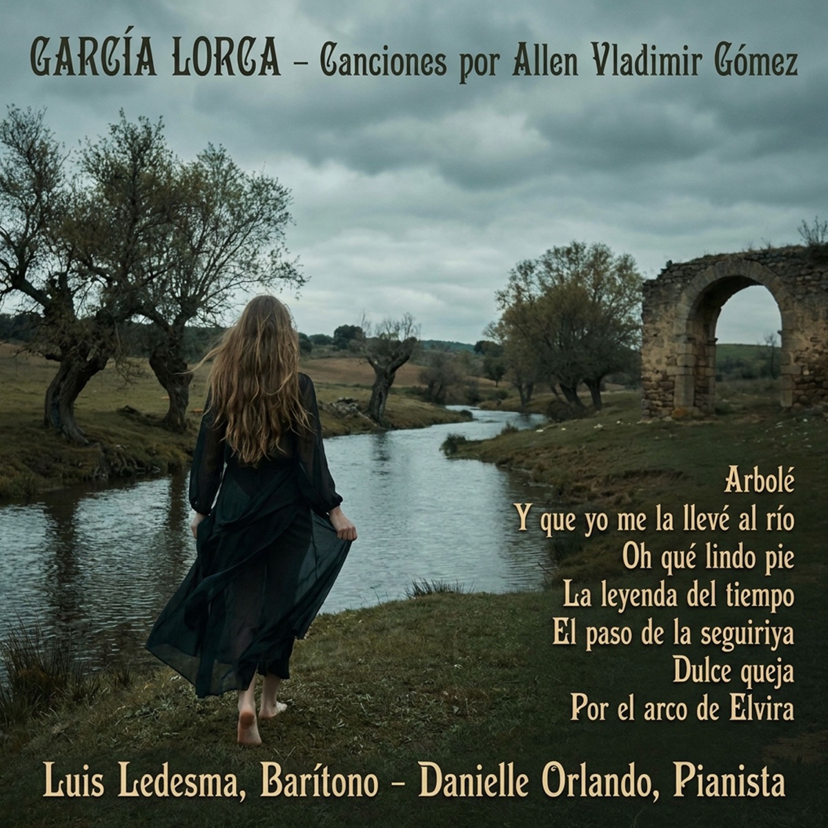 Siete Canciones, García Lorca /Allen Vladimir (no) [En Vivo] [feat. Luis Ledesma & Danielle Orlando] by Allen Vladimir Gomez album cover