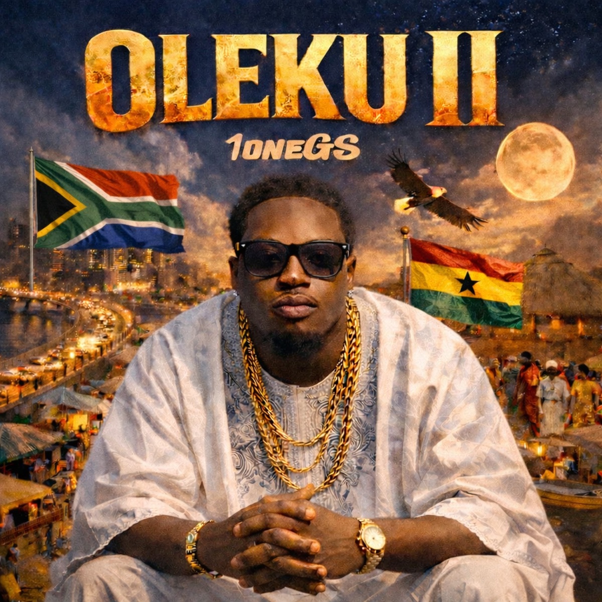 OLEKU II - Single by 1onegs, Shakes & Les & Ice Prince album cover