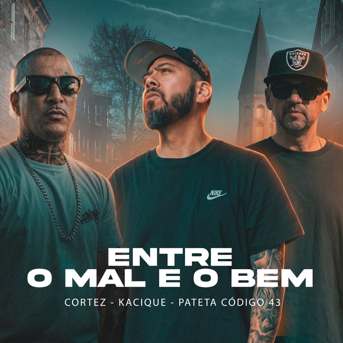 Entre o Mal e o Bem (feat. Kacique Efikaz & Pateta Código 43) - Single by CortezMC album cover
