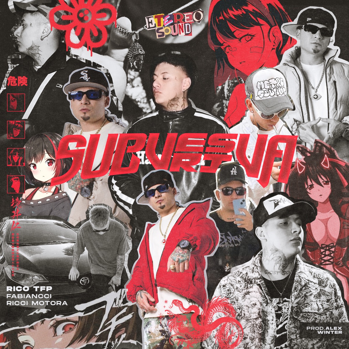 Subversiva - Single by Rico TFP, Ricci Motora & Fabiancci album cover