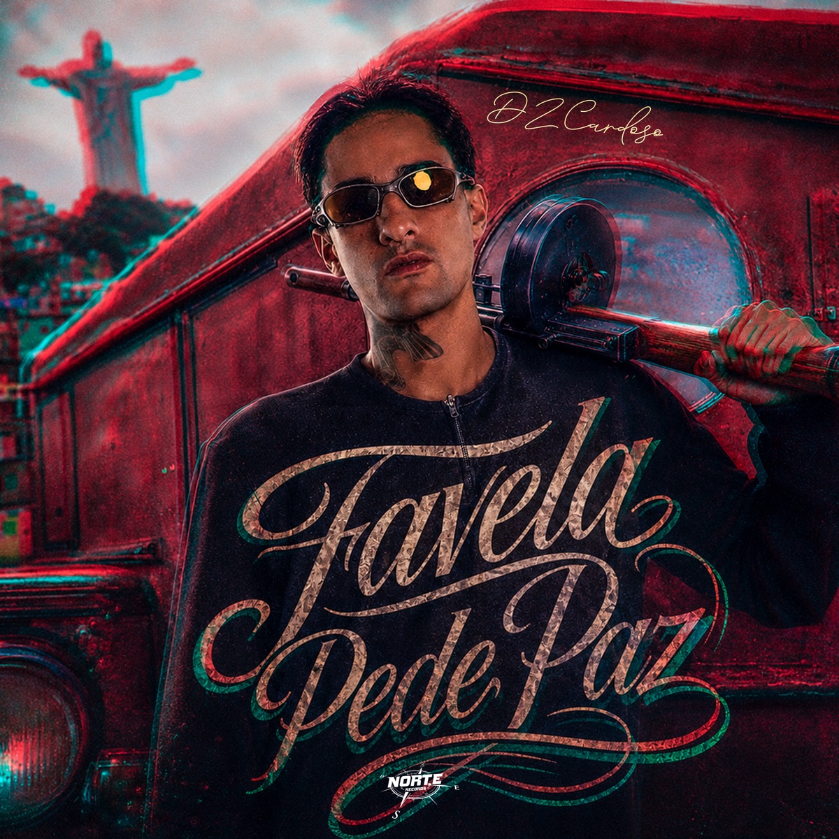 Favela Pede Paz - Single by Dz Cardoso album cover