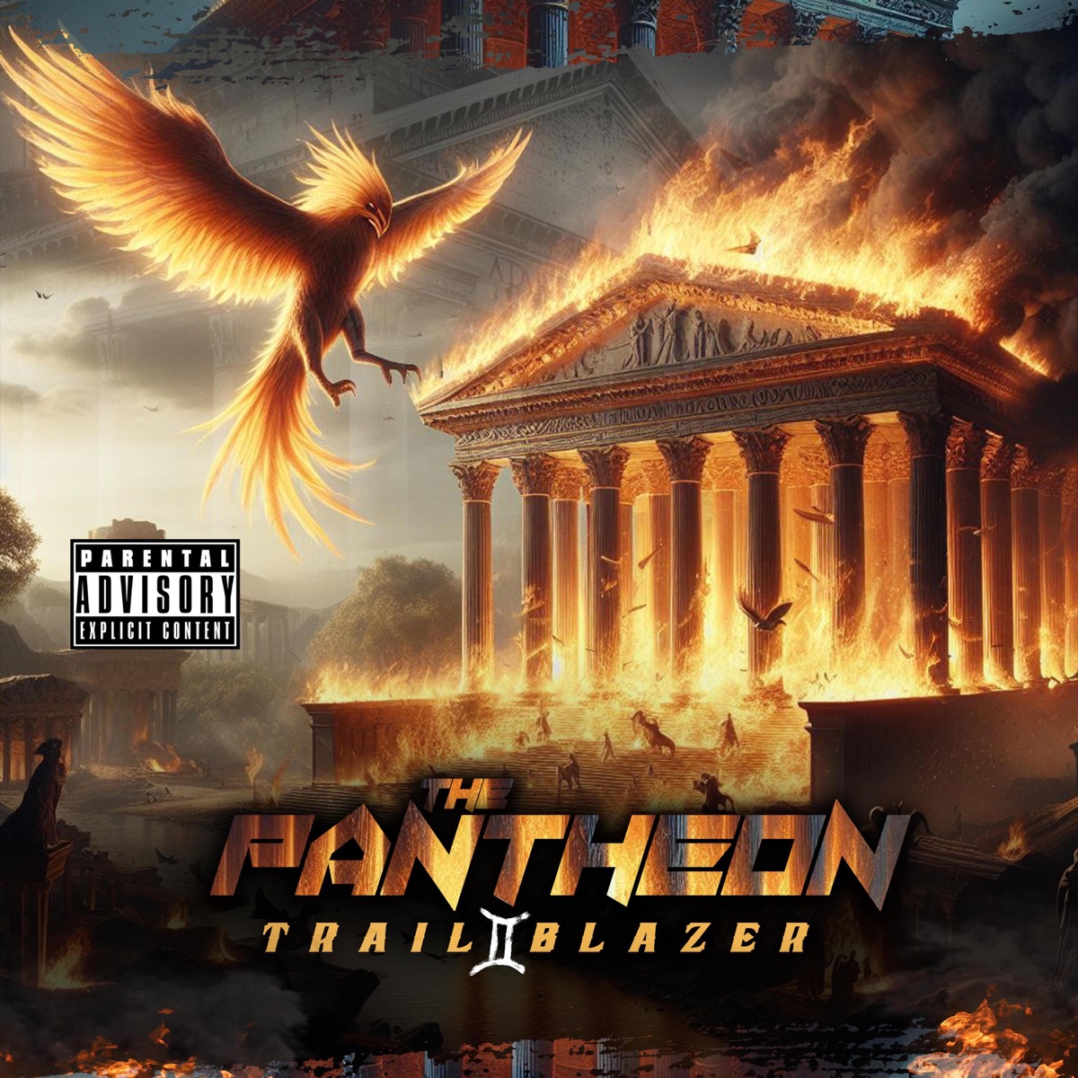 Trail Blazer! II (The Pantheon) by Tempest Van Gogh album cover
