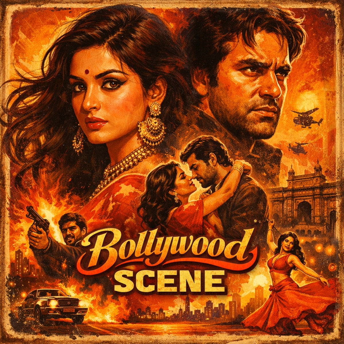Bollywood Scene - Single by A2TooFire album cover