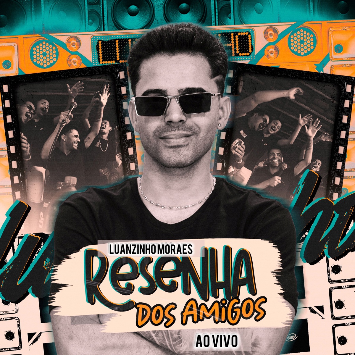 Resenha dos Amigos (Ao Vivo) by Luanzinho Moraes album cover