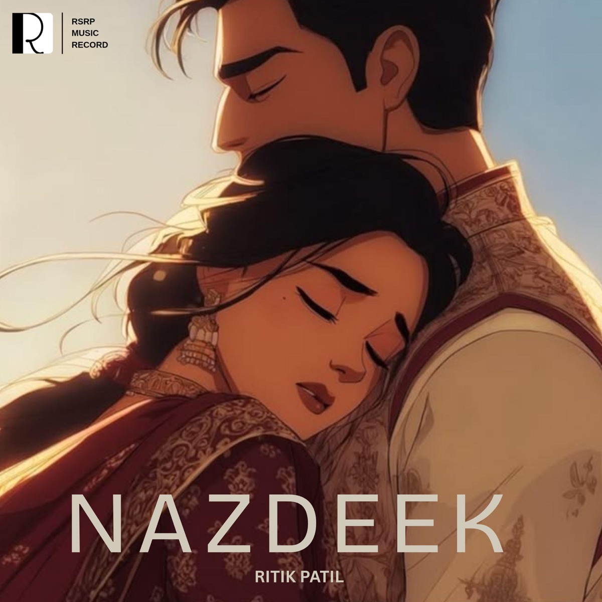 NAZDEEK (Original AI Soundtrack) - Single by Ritik Patil album cover