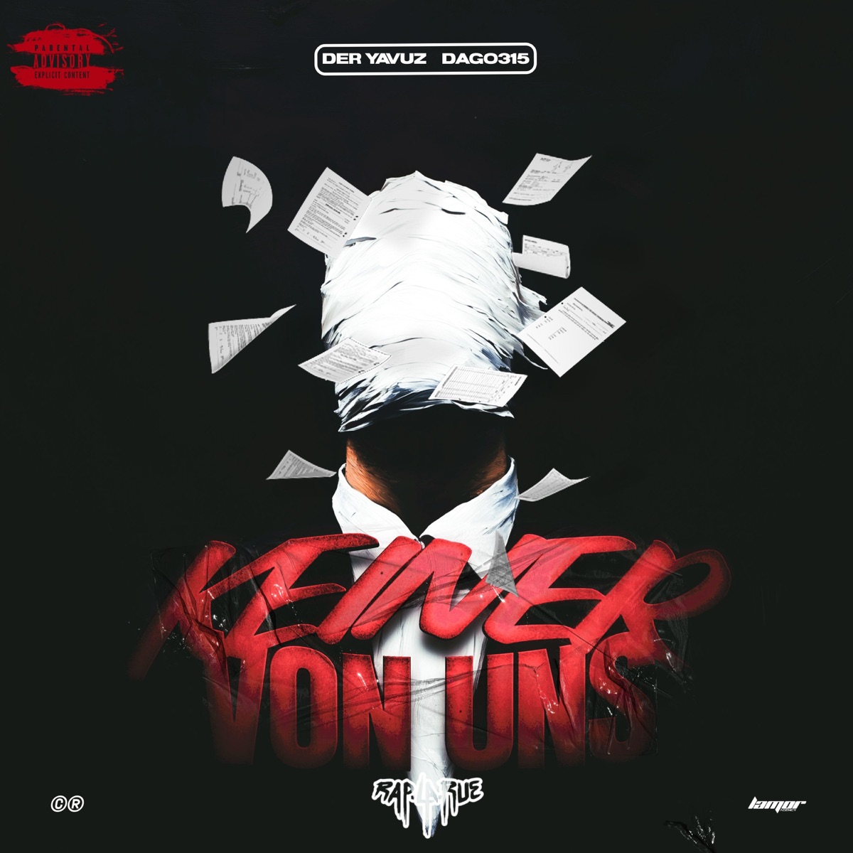 KEINER VON UNS (Rap La Rue) - Single by Der Yavuz & Dago315 album cover