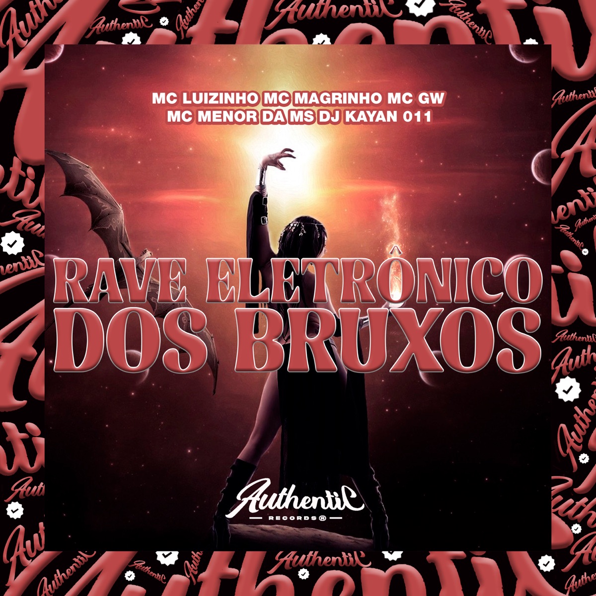 Rave Eletrônico dos Bruxos (feat. Mc Magrinho, MC GW, Mc Luizinho & Mc Menor Da Ms) - Single by DJ Kayan 011 album cover
