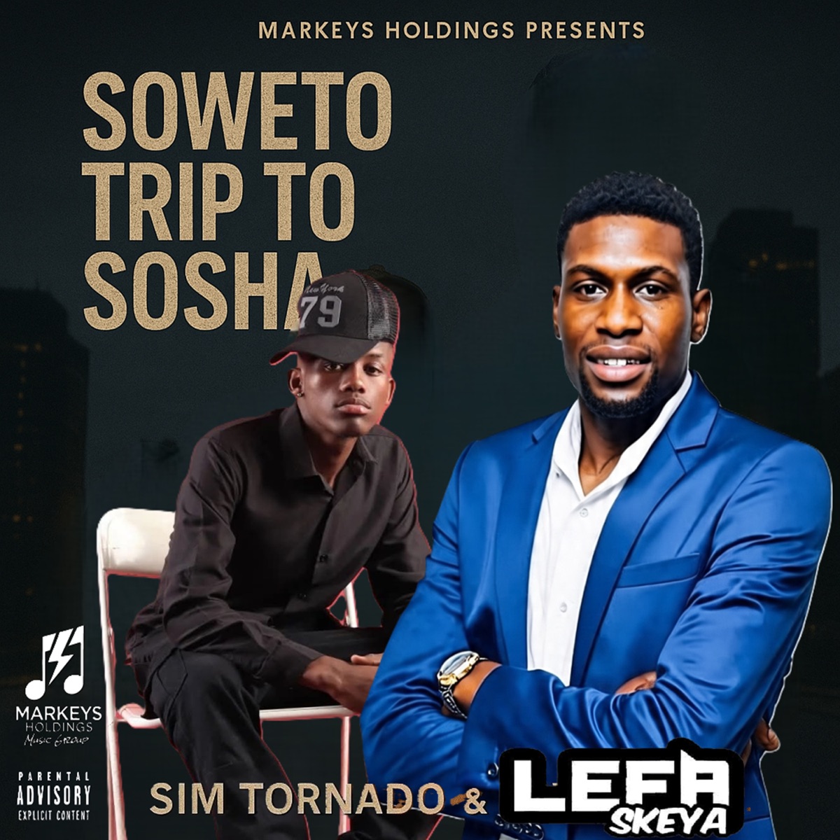 Dlala Ka Letheka (feat. Kiddy Kozzy, Bistro & Bafana Ba Skatanka) - Single by Lefa Skeya, Sim Tornado & Valtor Musiq album cover