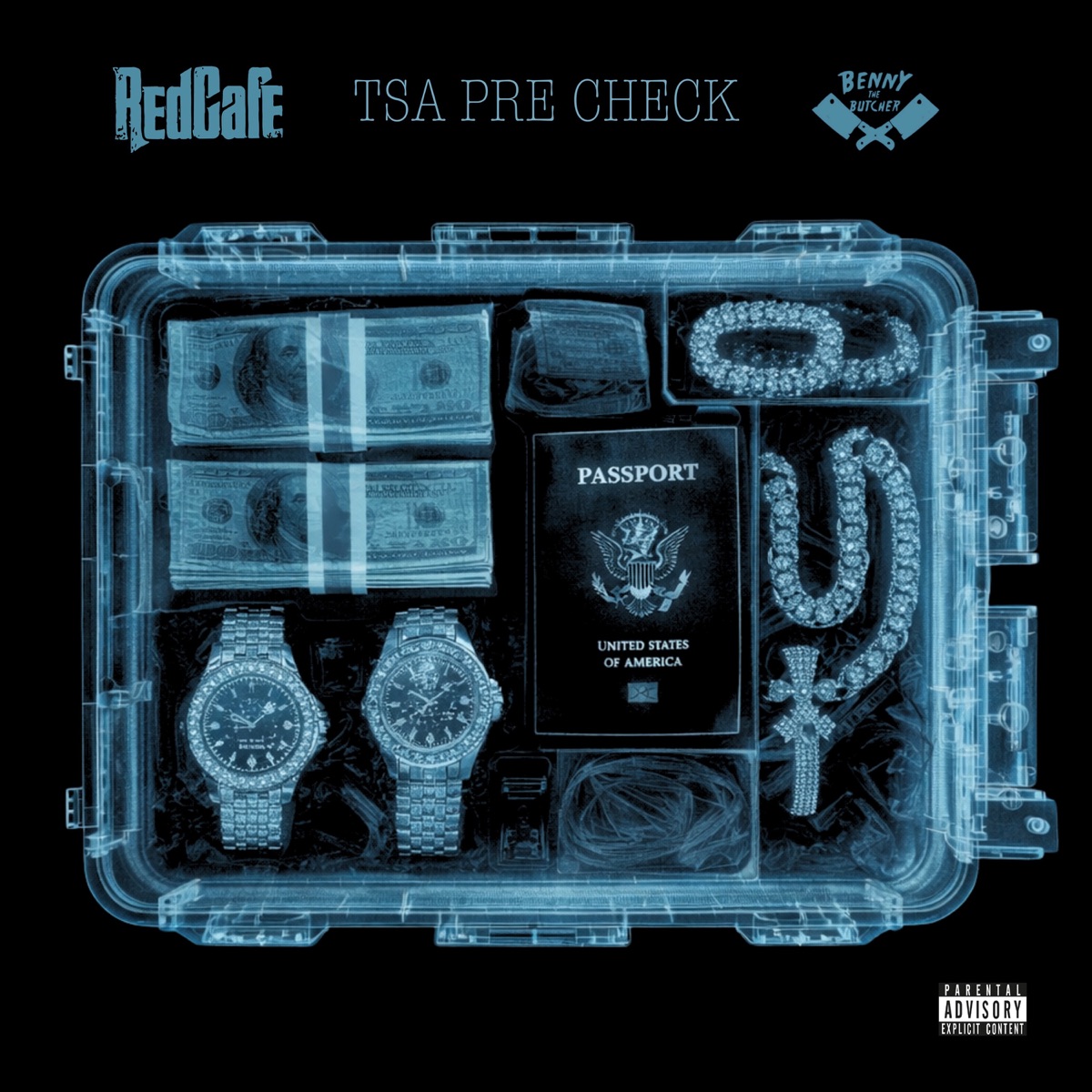 TSA PRE-CHECK - Single by Red Cafe, Benny the Butcher & Elcamino album cover