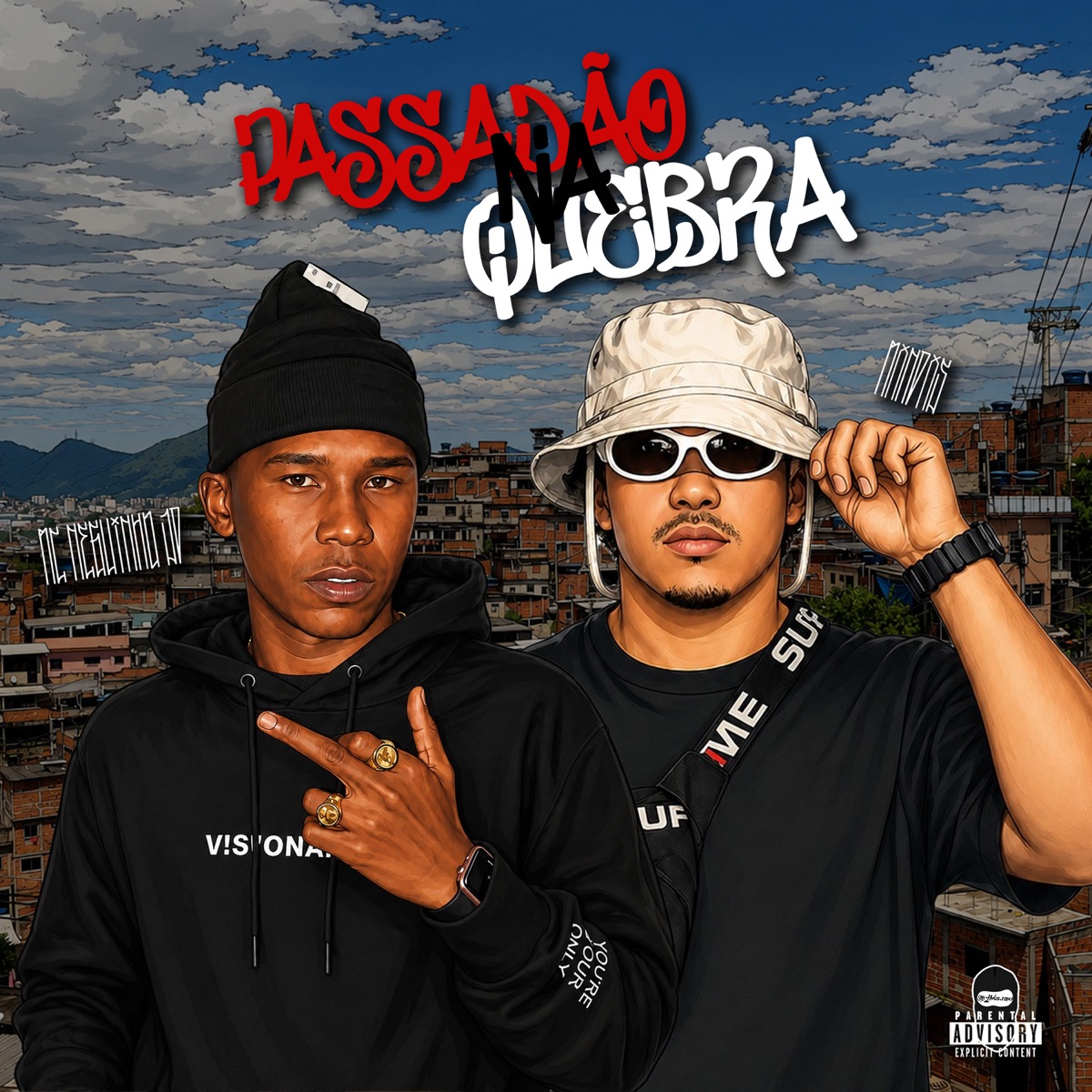PASSADÃO NA QUEBRA - Single by Mc neguinho jd, MXNDXS & Dj Blessed Original album cover