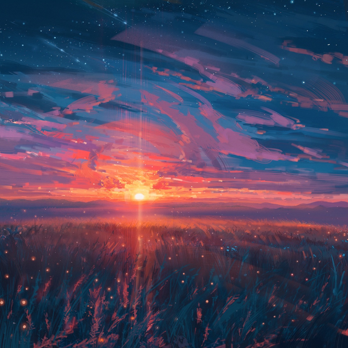 meadowglow - Single by Orangelofi & Kopu album cover